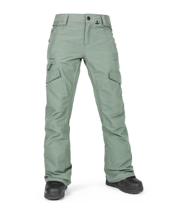 VOLCOM WOMENS ASTON GORE-TEX PANT LICHEN GREEN 2025