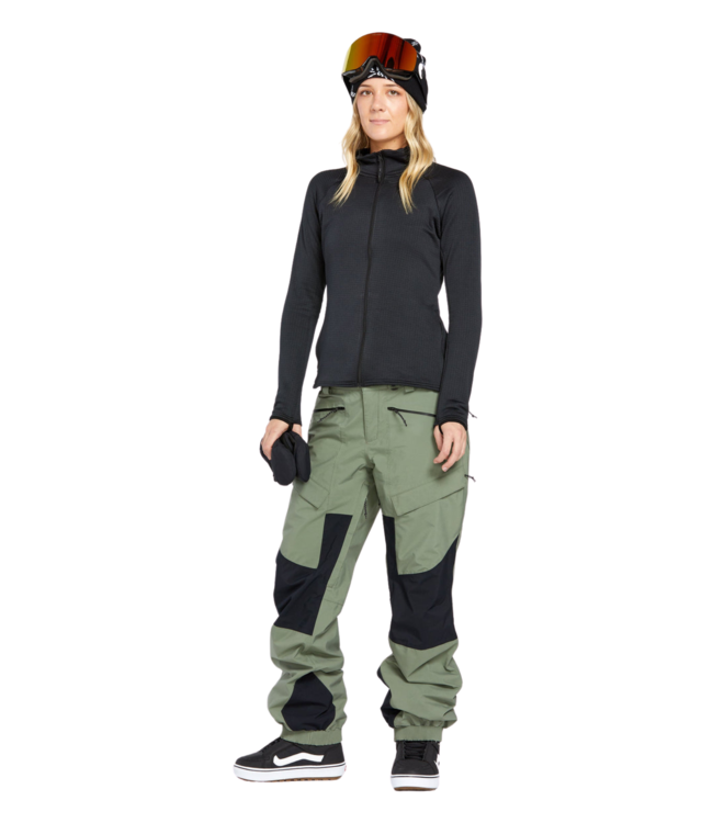 VOLCOM WOMENS V.CO AT STRETCH GORE-TEX PANT LICHEN GREEN 2025