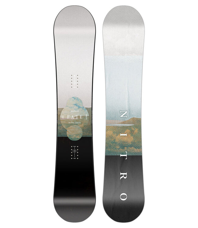 NITRO WOMENS FATE SNOWBOARD 2025