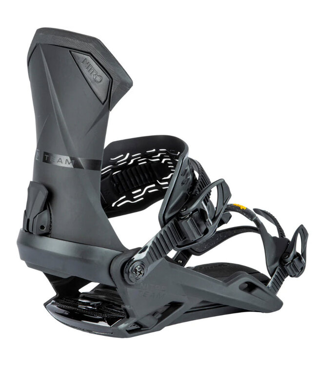 nitro binding/TEAM/ブラック/ビンディング　21-22Mサイズ NITRO TEAM BINDING SNOWBOARD BINDINGS ULTRA BLACK 2025 - ONE