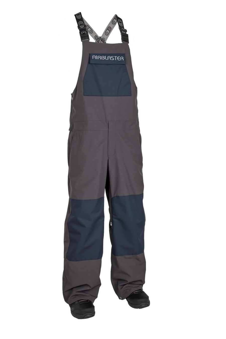 AIRBLASTER FREEDOM BIB PANT VINTAGE BLACK 2025 - ONE Boardshop