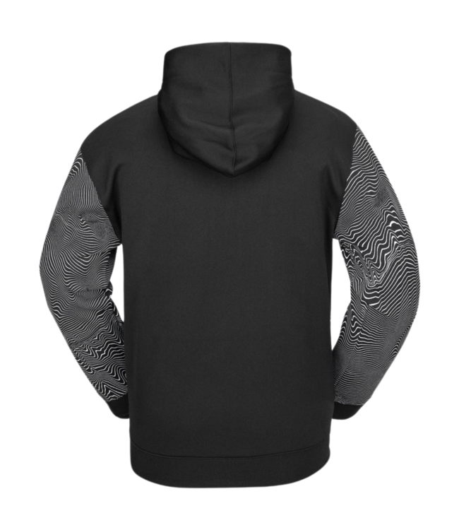 VOLCOM HYDRO RIDING HOODIE BLACK PRINT 2025