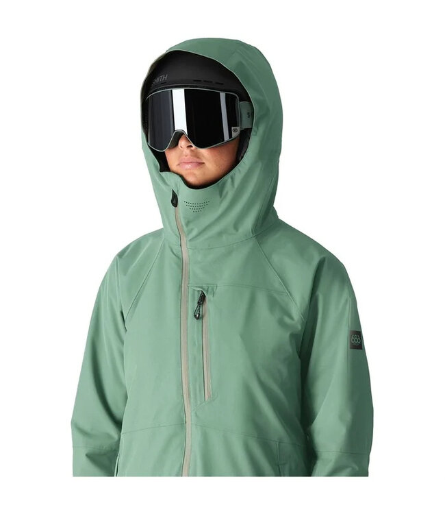 686 WOMENS HYDRA JACKET CYPRESS GREEN 2025