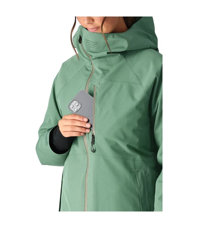 686 WOMENS HYDRA JACKET CYPRESS GREEN 2025