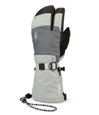 CRAB GRAB CRAB GRAB CINCH TRIGGER MITT DOUBLE GREY  2025