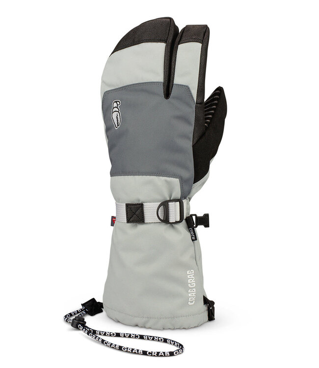 CRAB GRAB CINCH TRIGGER MITT DOUBLE GREY  2025