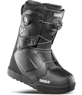 THIRTY-TWO THIRTYTWO WOMENS LASHED DOUBLE BOA SNOWBOARD BOOTS BLACK/WHITE/BLACK 2025