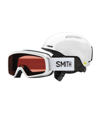 SMITH SMITH GLIDE JR. MIPS SNOWBOARD HELMET RASCAL COMBO WHITE 2025