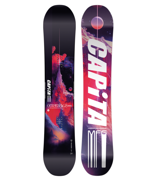 CAPITA OUTERSPACE LIVING SNOWBOARD 2025