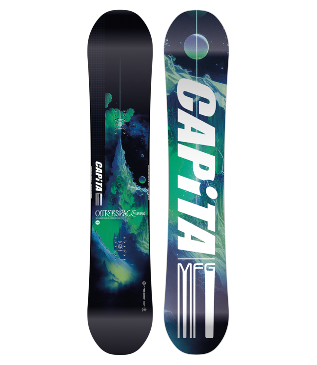 CAPITA OUTERSPACE LIVING SNOWBOARD 2025
