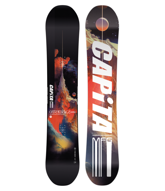 CAPITA OUTERSPACE LIVING SNOWBOARD 2025