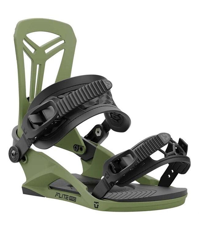 UNION FLITE PRO SNOWBOARD BINDINGS OLIVE GREEN 2025