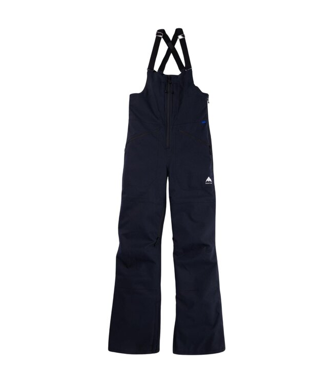 BURTON WOMENS RESERVE STRETCH BIB PANTS TRUE BLACK 2025