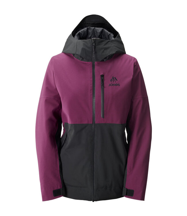 JONES WOMENS MOUNTAIN SURF RECYCLED JACKET DEEP PURPLE 2025