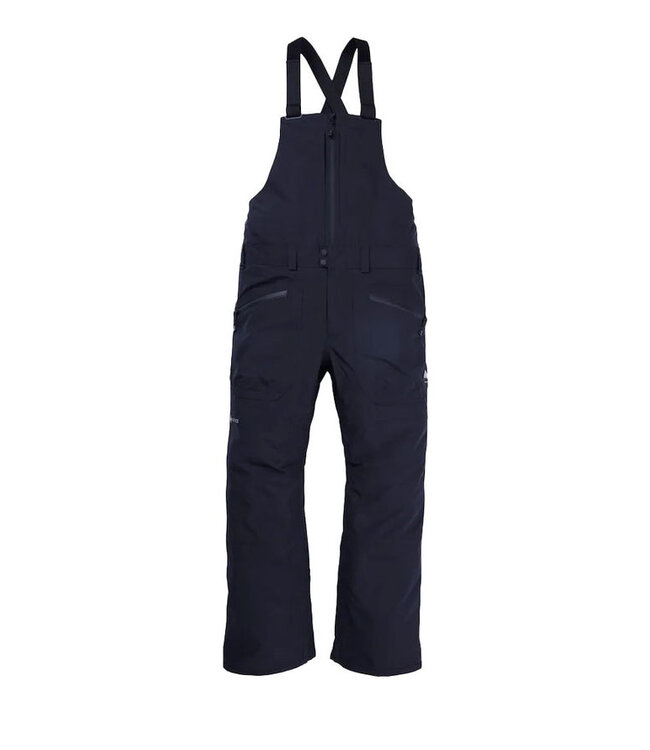BURTON RESERVE 2L BIB PANTS SHORT TRUE BLACK 2025