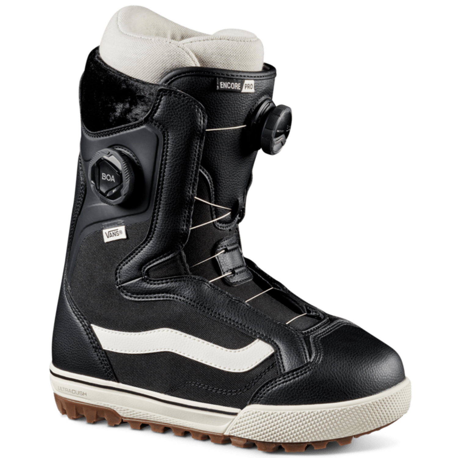 バンズ VANS ENCORE BOA レディース ブーツ(23cm) VANS WOMENS ENCORE PRO SNOWBOARD BOOTS BLACK/MARSHMELLOW 2025