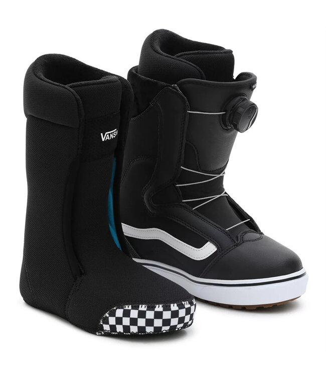 VANS WOMENS ENCORE OG SNOWBOARD BOOTS BLACK/WHITE 20 2025