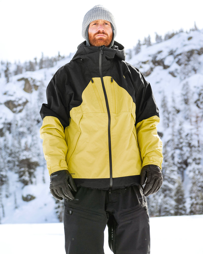 VOLCOM TDS 2L GORE TEX JACKET DARK YELLOW 2025 ONE Boardshop