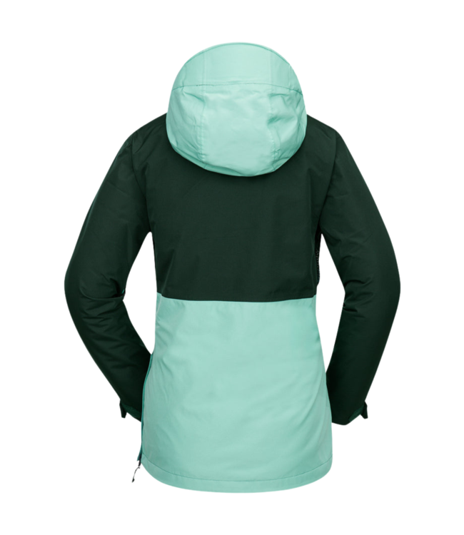 VOLCOM WOMENS ASHFIELD PULLOVER JACKET WASABI 2025