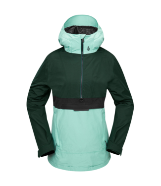 VOLCOM VOLCOM WOMENS ASHFIELD PULLOVER JACKET WASABI 2025