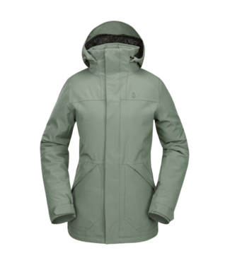 VOLCOM VOLCOM WOMENS SHELTER 3D STRETCH JACKET LICHEN GREEN 2025