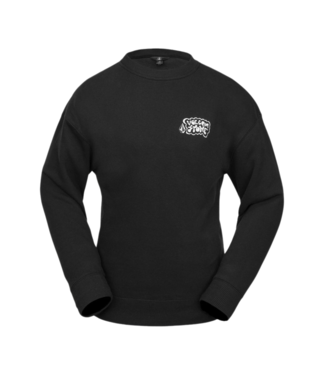 VOLCOM VOLCOM WOMENS ESSENTIAL CREW BLACK 2025