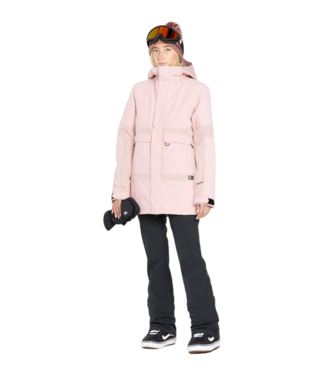 VOLCOM VOLCOM WOMENS LARX 2L TDS INFRARED PARKA ADOBE ROSE 2025