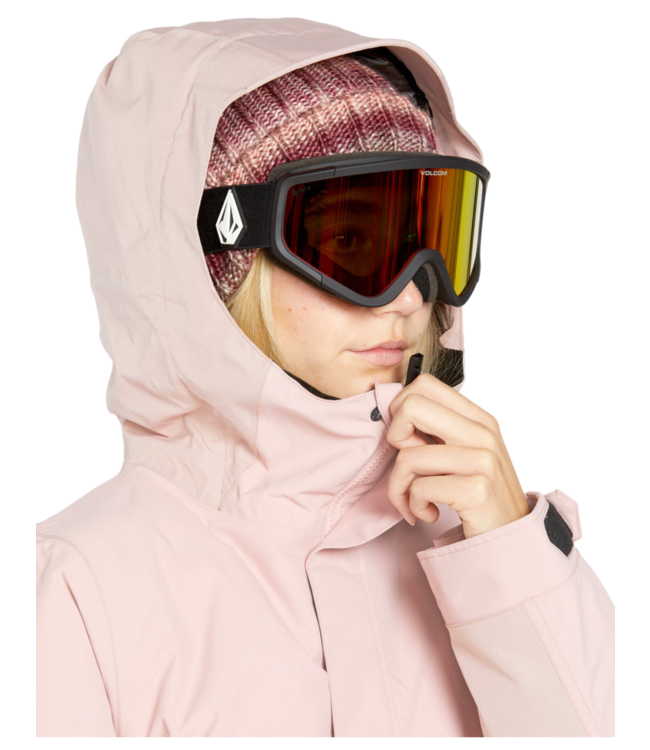 VOLCOM WOMENS LARX 2L TDS INFRARED PARKA ADOBE ROSE 2025