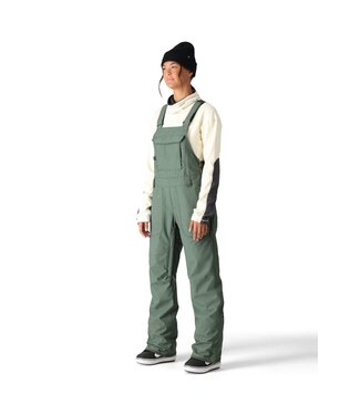 686 686 WOMENS BLACK MAGIC BIB PANT CYPRESS GREEN DOBBY 2025