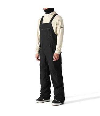 686 686 MENS 20K HOT LAP SHELL BIB PANT BLACK 2025