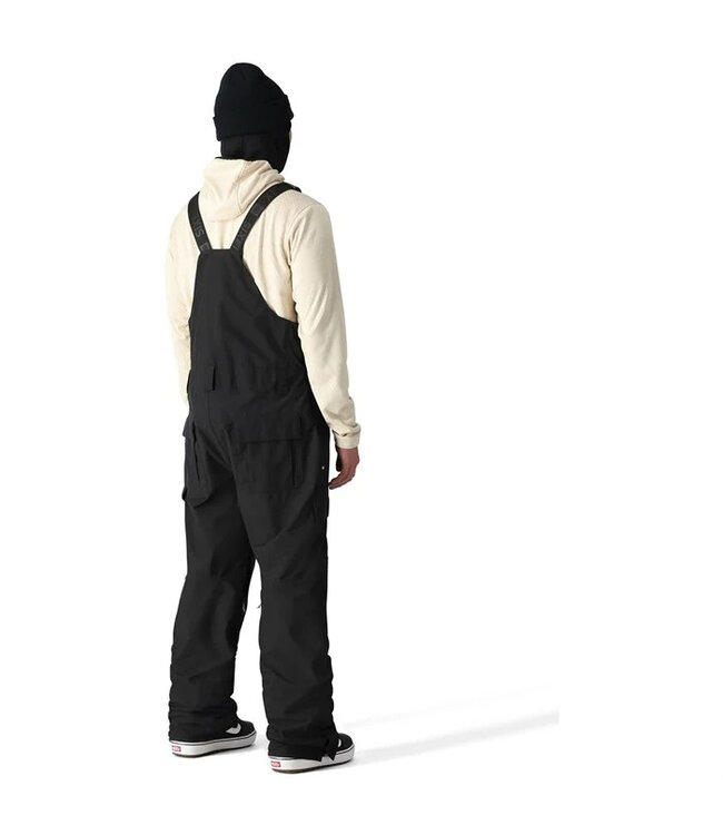 686 MENS 20K HOT LAP SHELL BIB PANT BLACK 2025