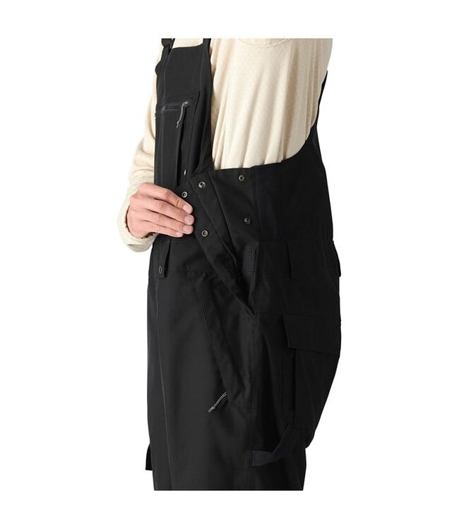 686 MENS 20K HOT LAP SHELL BIB PANT BLACK 2025
