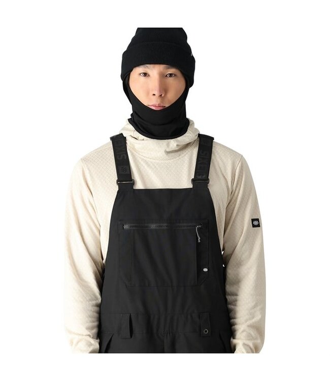 686 MENS 20K HOT LAP SHELL BIB PANT BLACK 2025