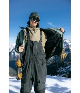 686 686 GORE-TEX STRETCH DISPATCH BIB PANT BLACK 2025
