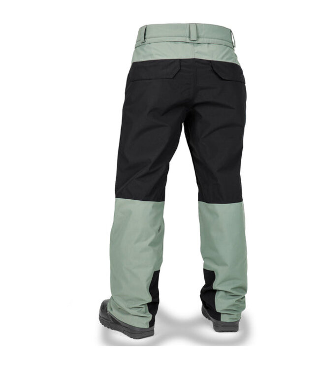 VOLCOM WOMENS STONE MICA 20K PANT LICHEN GREEN 2025