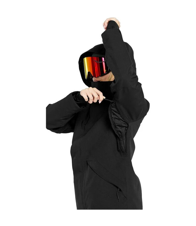 VOLCOM WOMENS SHELTER 3D STRETCH JACKET BLACK 2025