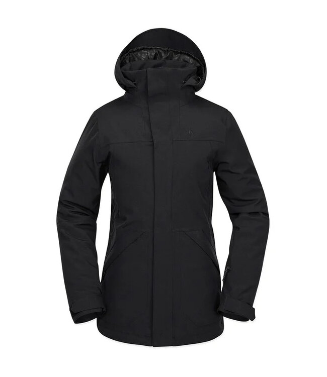 VOLCOM WOMENS SHELTER 3D STRETCH JACKET BLACK 2025