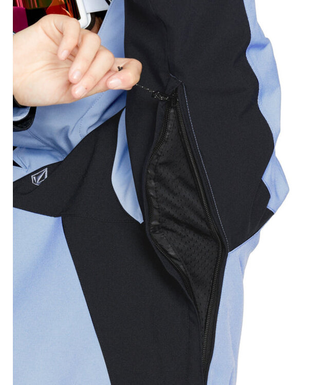 VOLCOM WOMENS STONEY SHADOW INSULATED JACKET CRYSTAL BLUE 2025