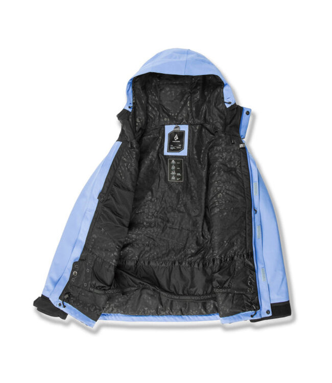 VOLCOM WOMENS STONEY SHADOW INSULATED JACKET CRYSTAL BLUE 2025
