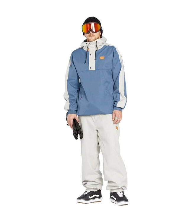 VOLCOM LONGO 20K PULLOVER JACKET INDIGO 2025