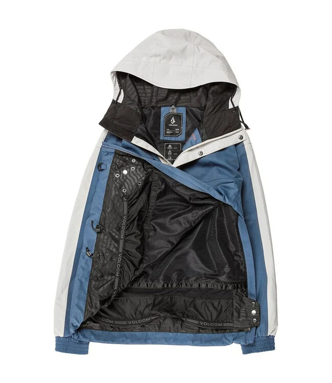 VOLCOM LONGO 20K PULLOVER JACKET INDIGO 2025