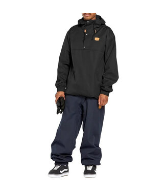 VOLCOM VOLCOM LONGO 20K PULLOVER JACKET BLACK 2025