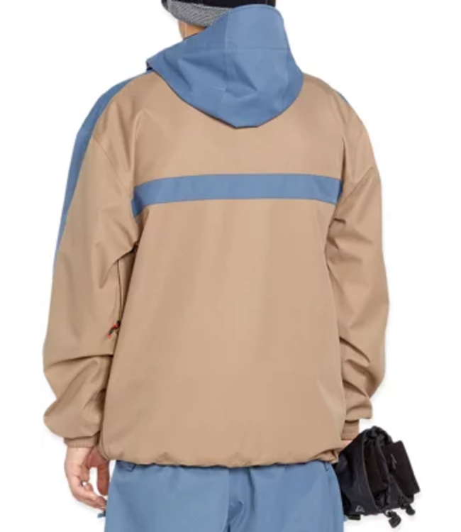 VOLCOM LONGO 20K PULLOVER JACKET CHESTNUT BROWN 2025