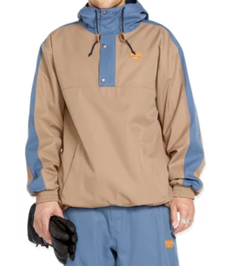 VOLCOM VOLCOM LONGO 20K PULLOVER JACKET CHESTNUT BROWN 2025