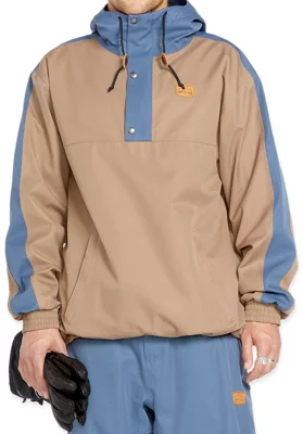 VOLCOM LONGO 20K PULLOVER JACKET CHESTNUT BROWN 2025 - ONE Boardshop