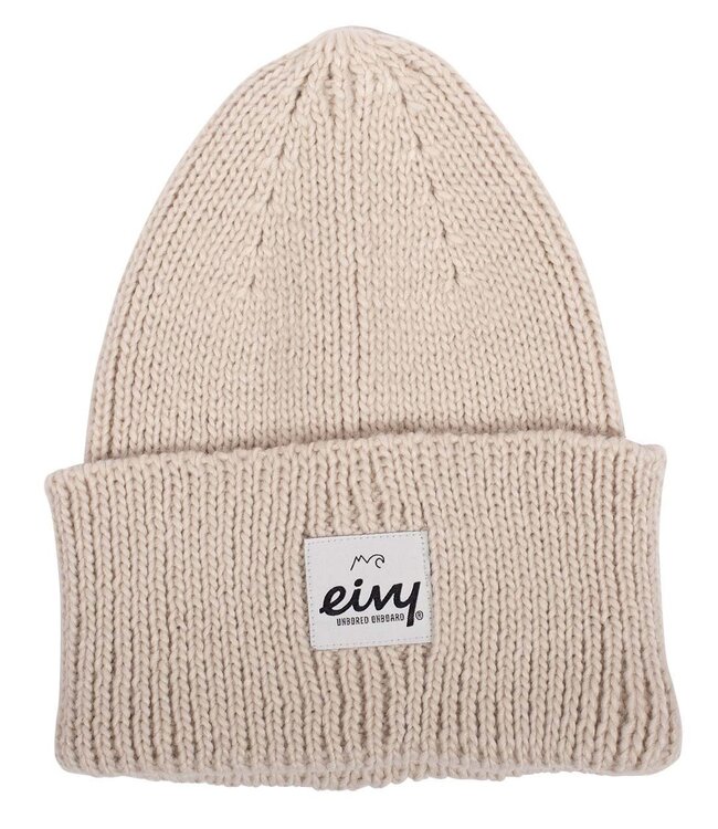 EIVY WOMENS EASTER RIB WOOL BEANIE FADED CLOUD 2025