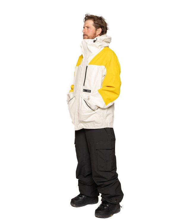 L1 FILMORE JACKET CREAM/HOT YELLOW 2025