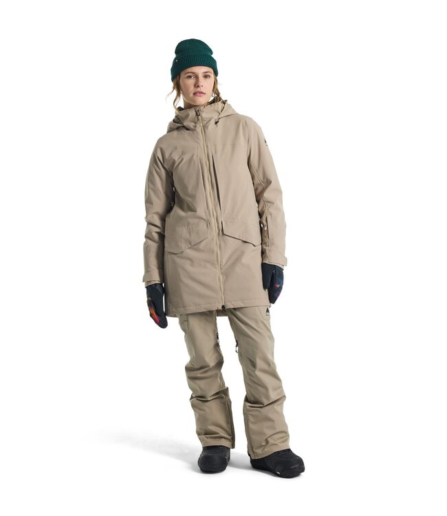 BURTON WOMENS PROWESS JACKET 2.0 SUMMIT TAUPE 2025