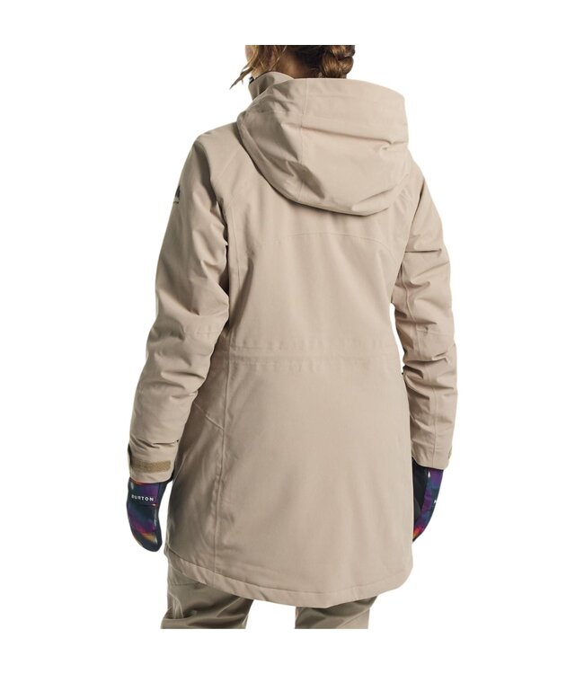 BURTON WOMENS PROWESS JACKET 2.0 SUMMIT TAUPE 2025