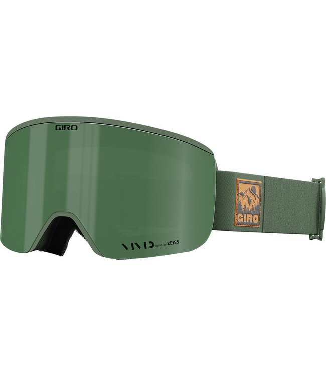 GIRO AXIS GOGGLE HEDGE GREEN VISTA w/ VIVID EMERALD + VIVID INFRARED 2025